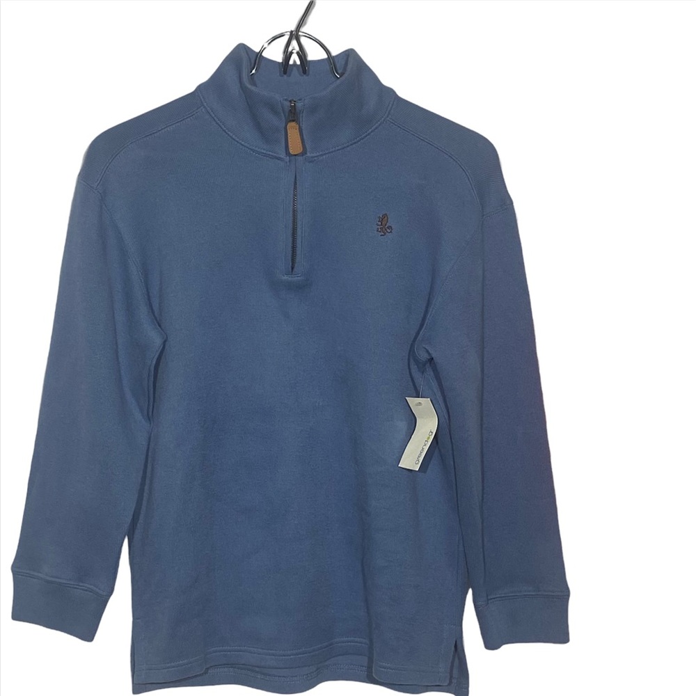 Greendog NWT Coronet Blue Pullover with Zipper Small